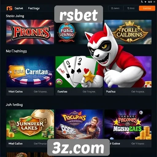 Exploração das ofertas de jogos no site rsbet
